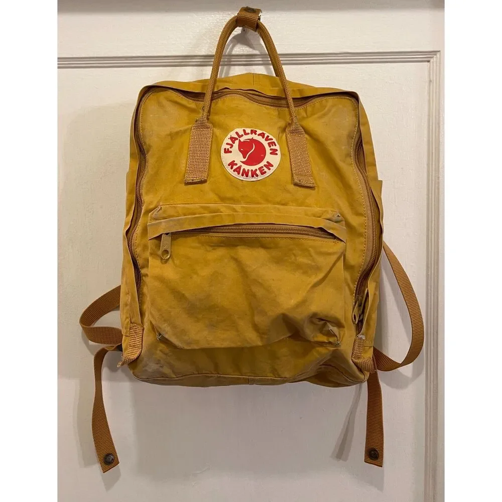 FJALLRAVEN KANKEN Classic Yellow Backpack Bag